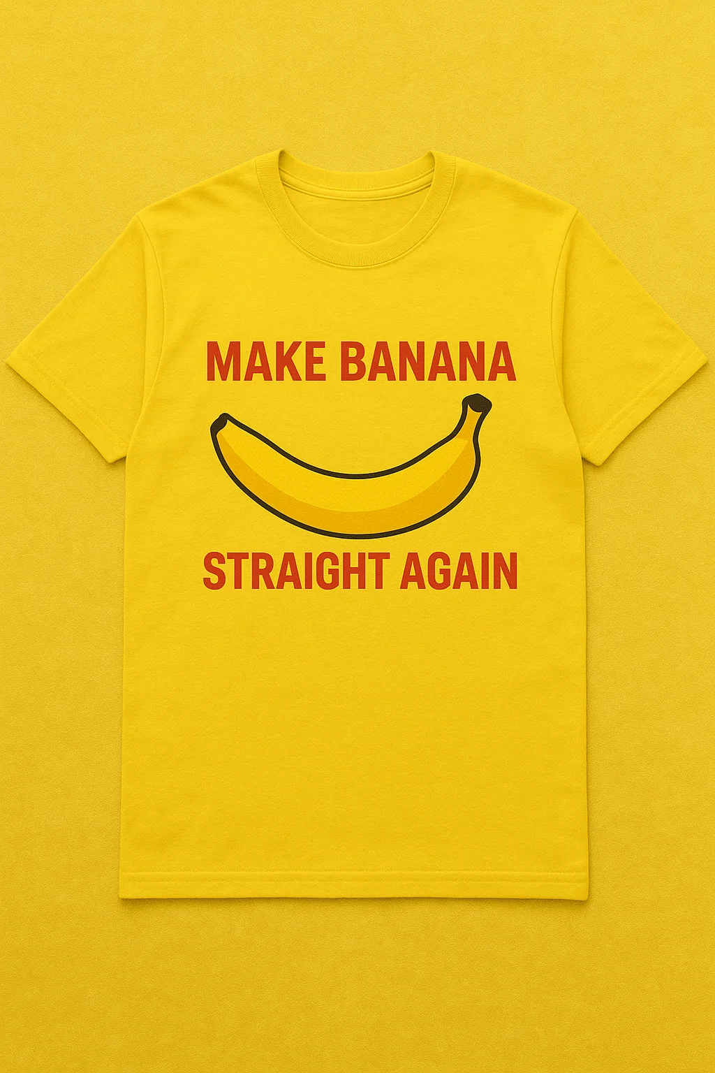 Make Banana Straight Again T-Shirt Design 1